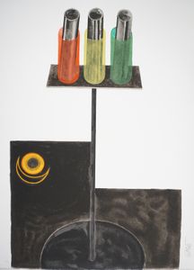 Kila – Ettore Sottsass – 2002 – Ettore Sottsass, silkscreen, lithograph Kila