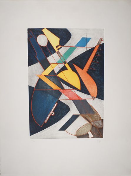 Man Ray – Symphony Orchestra – Etching and aquatint on Arches paper