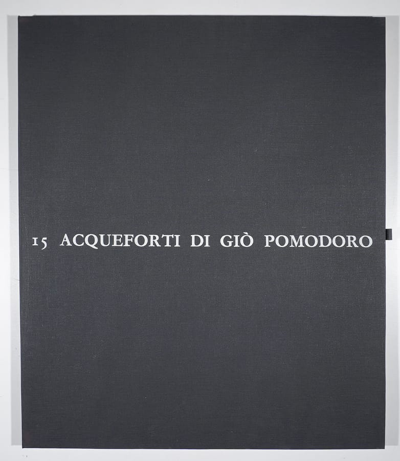 15 acqueforti Delle Negazioni – Gio Pomodoro – 1963-64