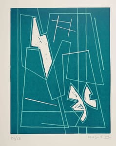 Alberto Magnelli – Album de La Ferrage – Linocut