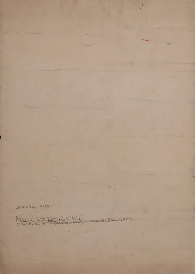 Drawing IX/58 – Mark Verstockt – 1958
