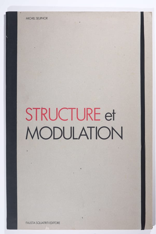 Structure et Modulation – Michel Seuphor – 1984