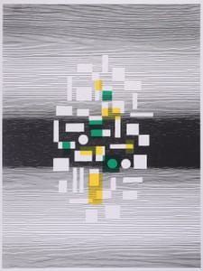 Michel Seuphor – Structure et Modulation – Portfolio with silkscreen and lithograph