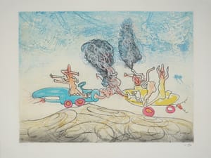 Les Ho! Tomobiles – Roberto Matta – 1972