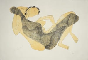 Femme allongée au bras levé – Henri Laurens – 1950