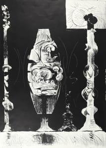 Graham Sutherland – Three Organic Forms – Litografia