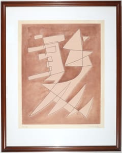 Senza titolo – Alberto Magnelli – 1970 – Magnelli_etching_1970-2