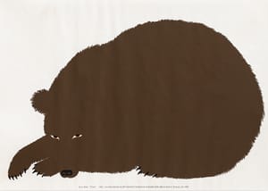 Enzo Mari – L'Orso – Serigrafia
