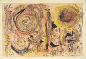 Ave – Guy Harloff – 1954 – Guy Harloff watercolor oil painting 1