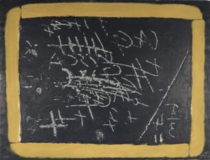 Antoni Tapies – Pissarra – Etching and carborundum