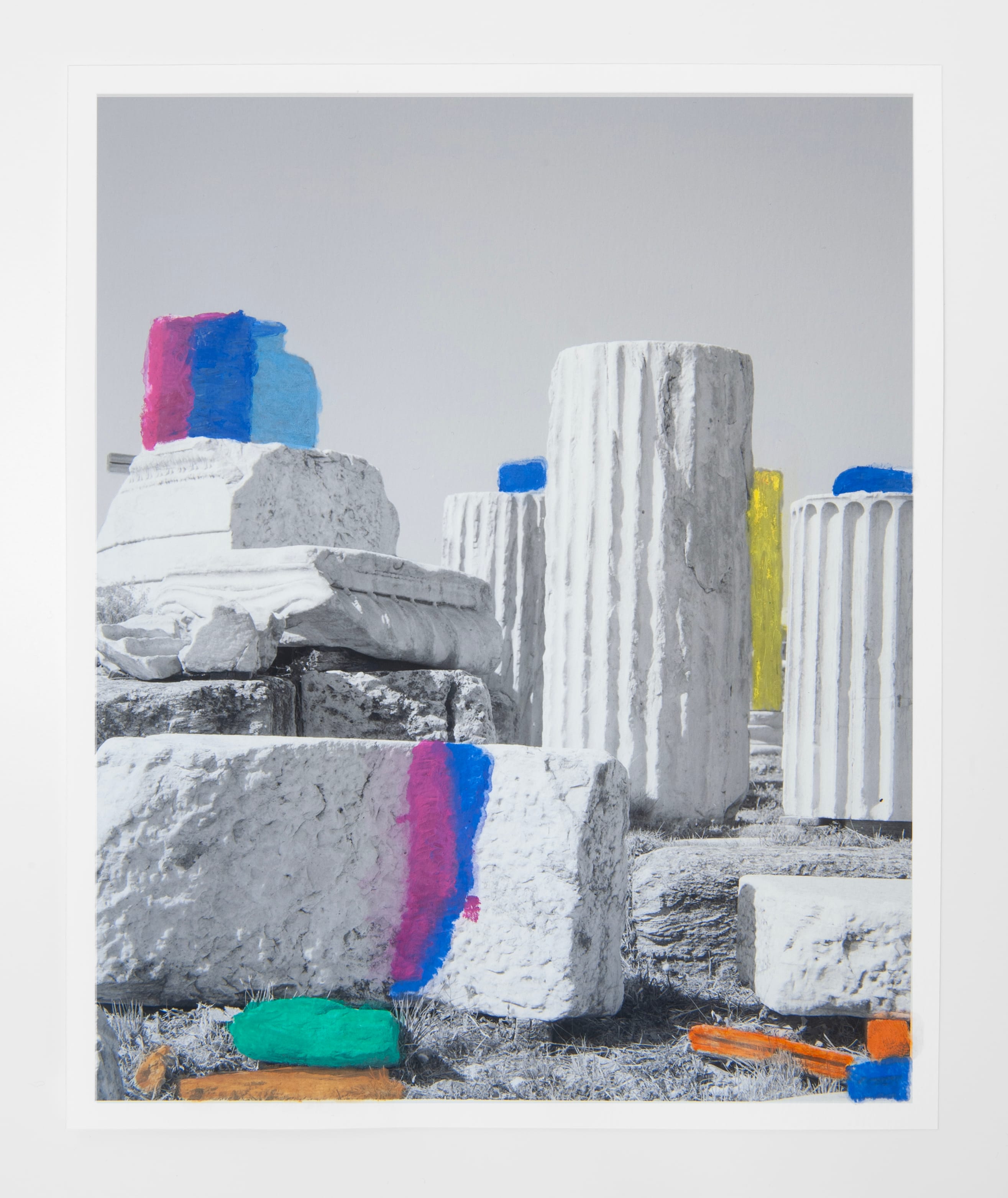 Massimiliano Gatti – La memoire est un jeu d'enfant #02 – Stampa fine art su carta cotone Photo Rag, colorata a mano