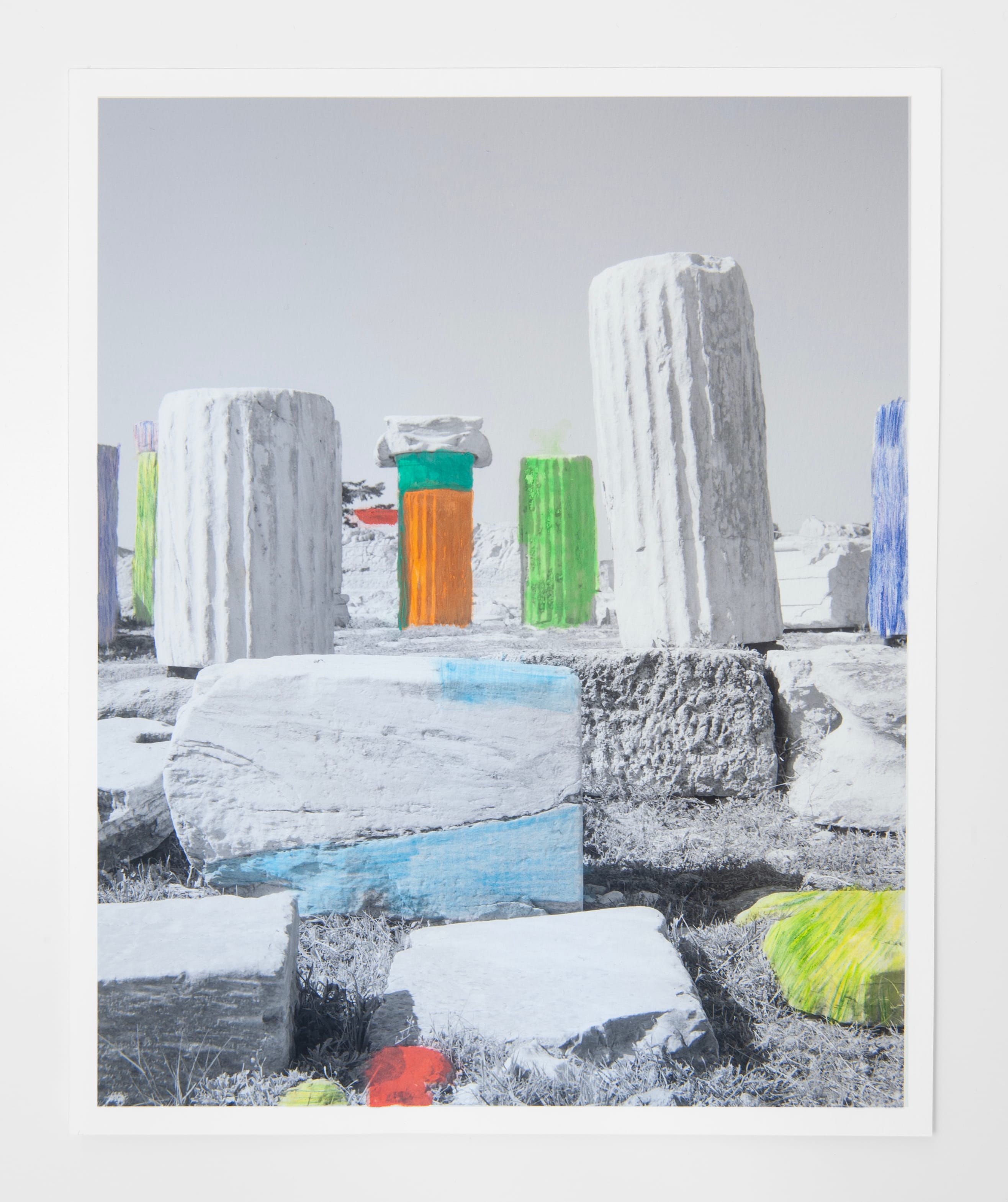 Massimiliano Gatti – La memoire est un jeu d'enfant #06 – Stampa fine art su carta cotone Photo Rag, colorata a mano