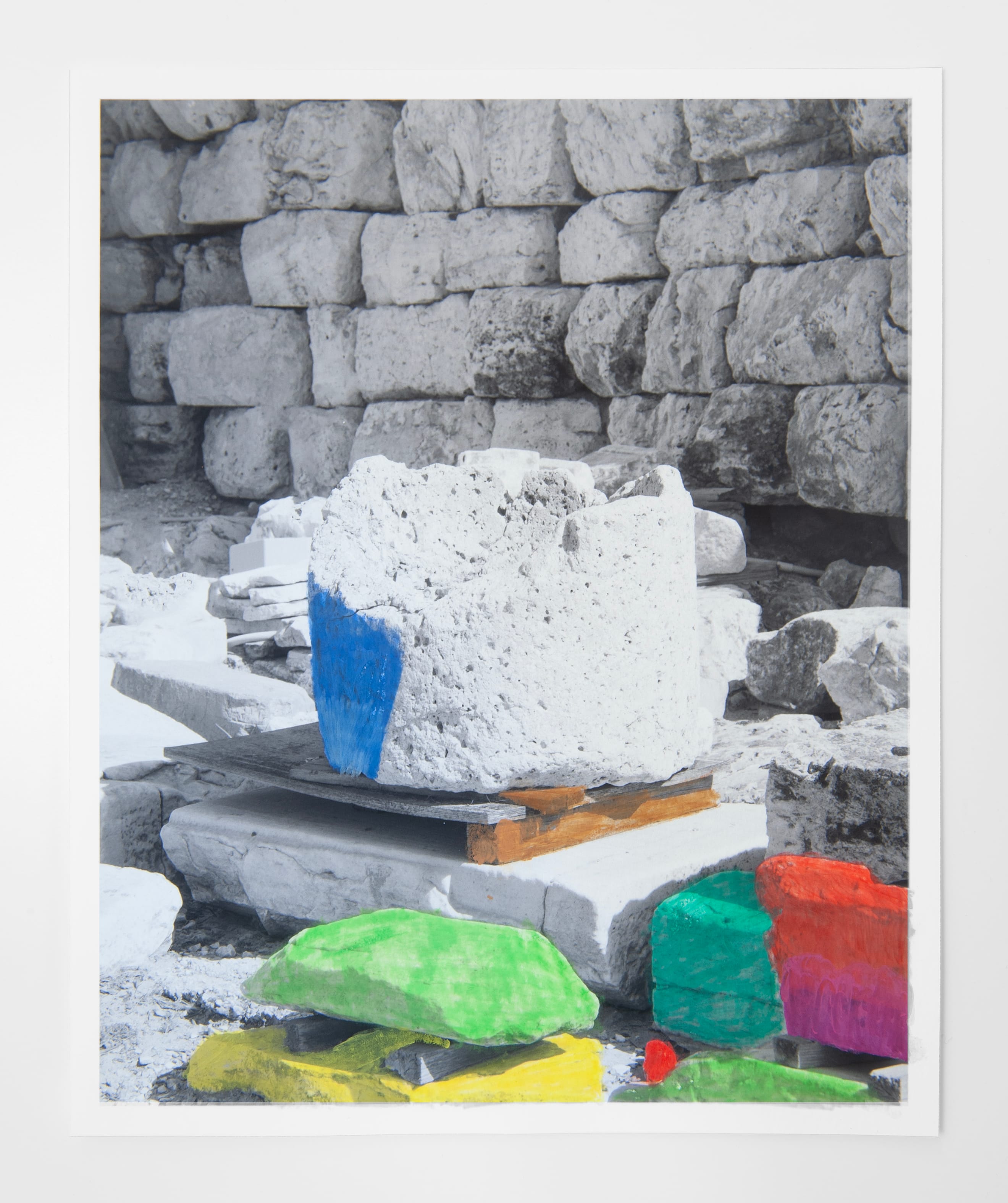 Massimiliano Gatti – La memoire est un jeu d'enfant #03 – Stampa fine art su carta cotone Photo Rag, colorata a mano