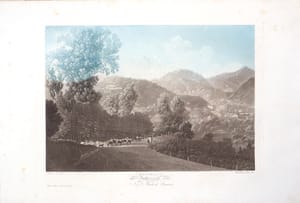 Federico e Carolina Lose – Imbersago nei Monti di Brianza – Aquatint in 2 colors