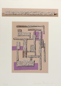 Andrea Branzi – Legni – Lithograph