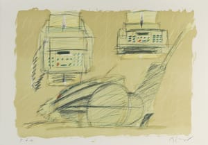 Michele De Lucchi – Jet-Lab 600 – Litografia