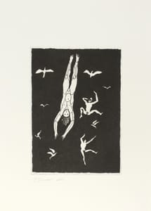 Andrea Branzi – Poetesse e poeti – Etching and aquatint