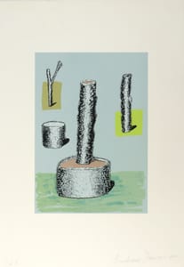 Andrea Branzi – Legni – Lithograph
