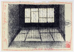 Lucia Pescador – Tra occidente ed oriente – Lithograph on vintage paper with hand inscriptions
