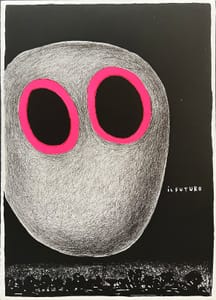 Ettore Sottsass – Il Futuro – Lithograph and serigraph