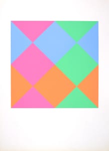 No Title – Max Bill – 1971 – Max Bill, lithograph, silkscreen