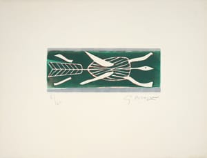 Thalassa I – Georges Braque – 1959 – Georges Braque, etching, Thalassa I