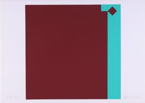 Camille Graeser – Caput Mortuum – Silkscreen