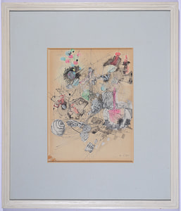 Composition surrealiste – Christian D'Orgeix – Christian D’Orgeix watercolor 1